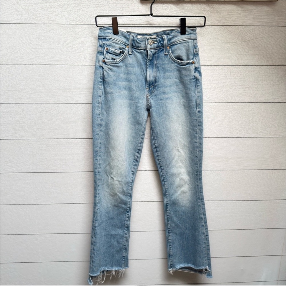 MOTHER Light Blue Flare Jeans